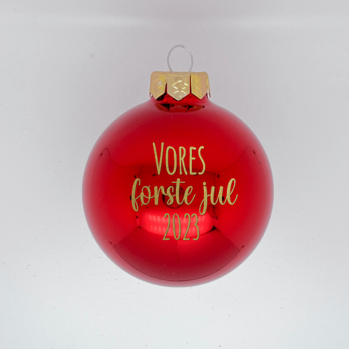 Vores første jul