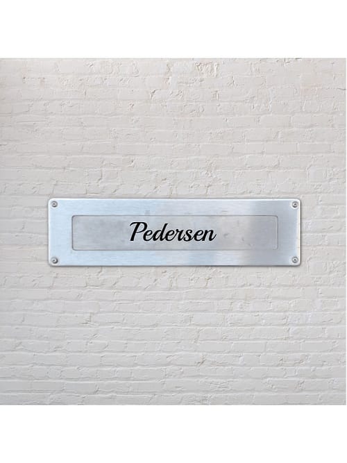 postkassesticker familie praktisk brevkasse